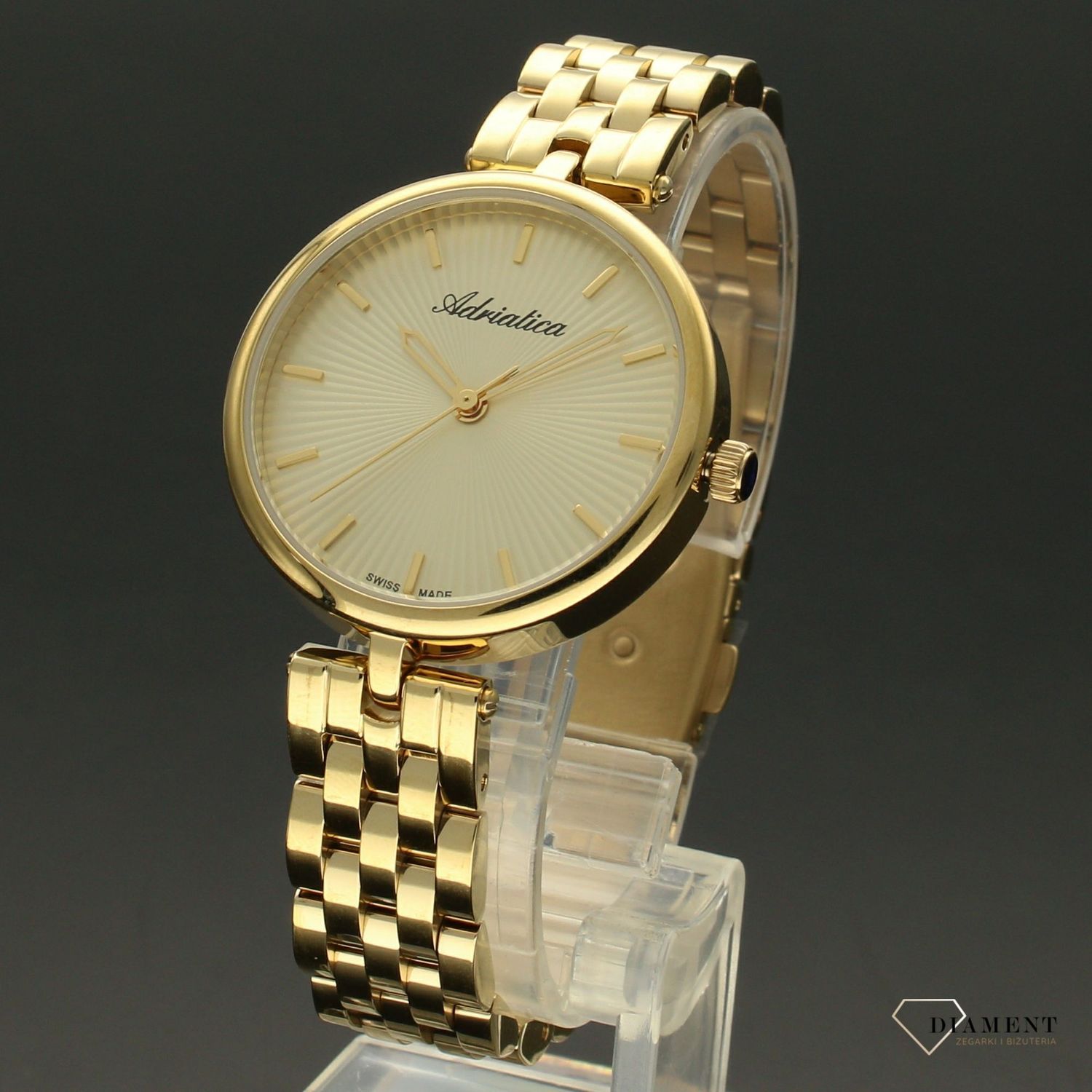 Zegarek damski Adriatica ''D&G Double Gold'' A3743.1111Q.jpg