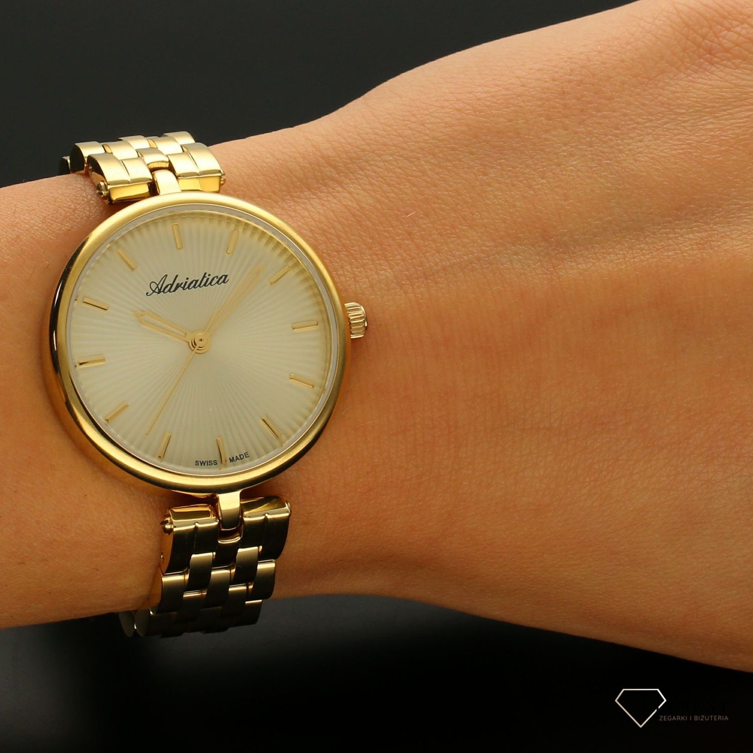 Zegarek damski Adriatica ''D&G Double Gold'' A3743.1111Q.jpg