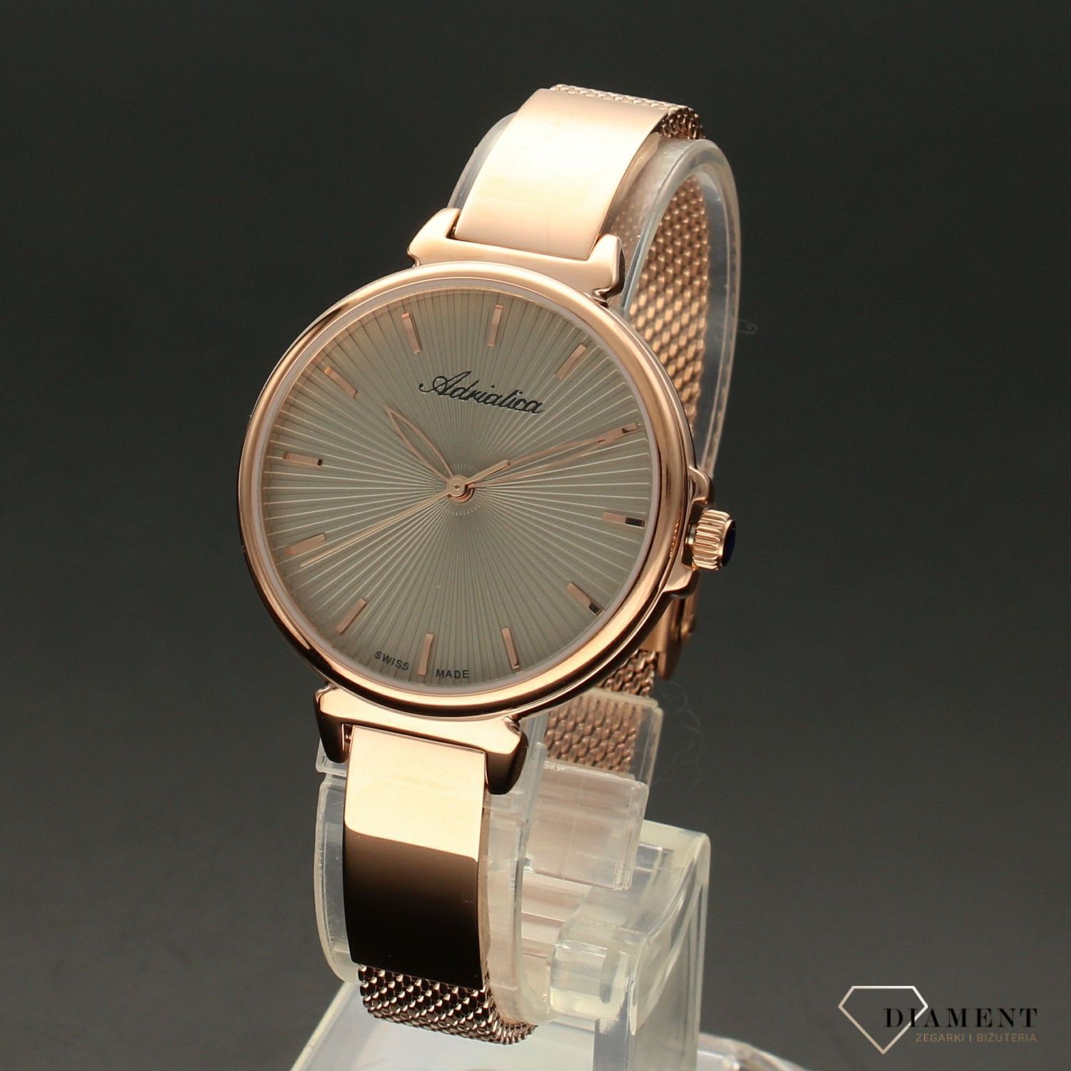 Zegarek damski Adriatica  ' Rose gold ' A3708.9117Q.1.jpg