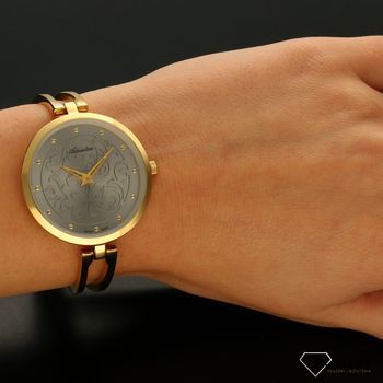 Zegarek damski Adriatica 'Ozdobna tarcz' A3746.1147Q ✅ Zegarek damski w złotej kolorystyce z piękną tarczą zegara ozdobionego wzorem  (1).jpg