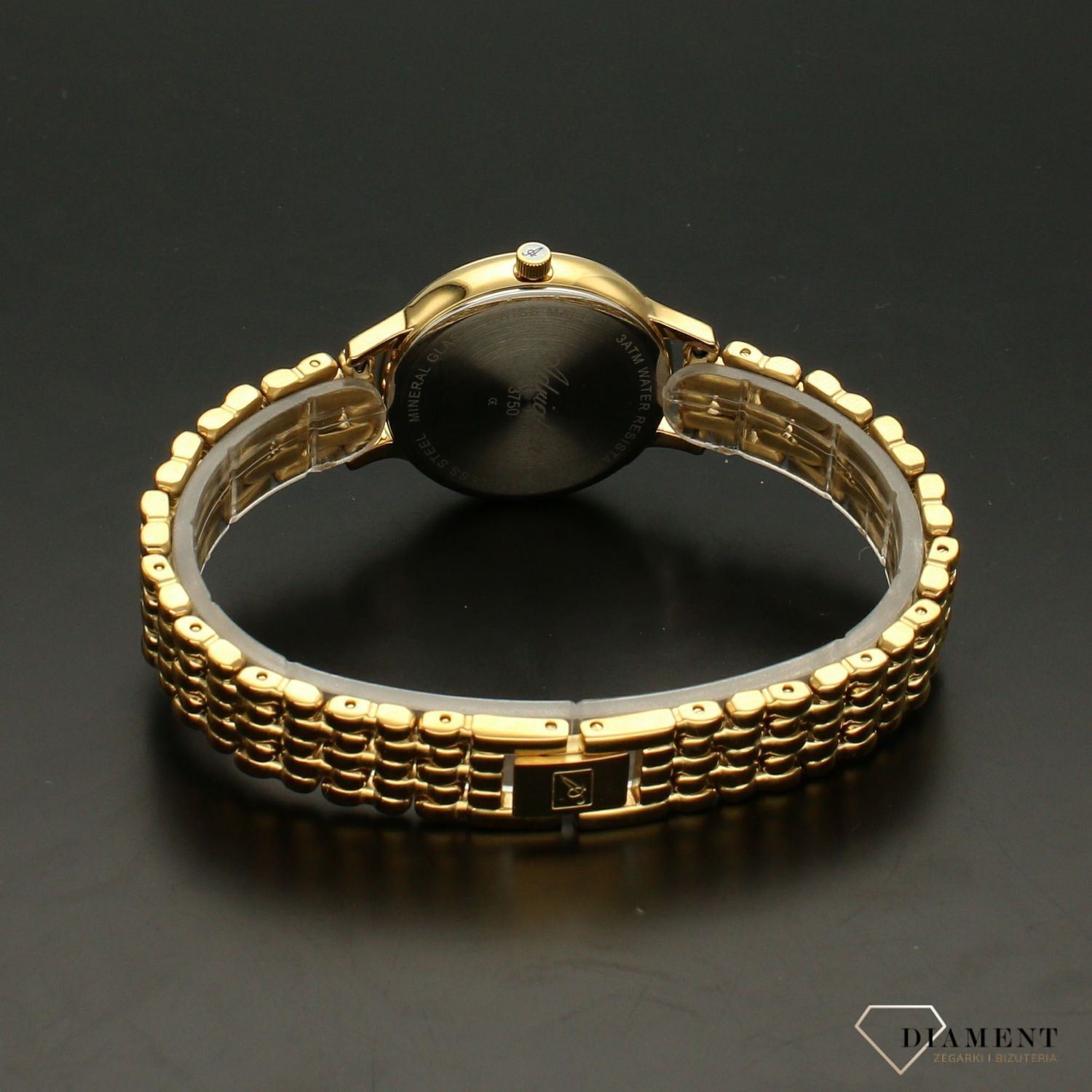 Zegarek damski złoty na bransolecie Adriatica A3750.1111Q.jpg