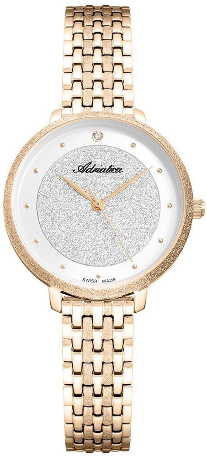 Zegarek damski złoty na bransolecie Adriatica A3751 (1).jpg