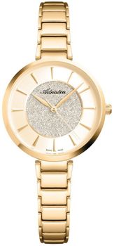 Zegarek damski złoty na bransolecie Adriatica A3752.1111Q.jpg