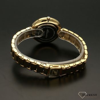 Zegarek damski złoty na bransolecie Adriatica A3752.1113Q z brokatowym efektem na tarczy.Zegarek szwajcarskiej marki Adriatica ✓  (4).jpg