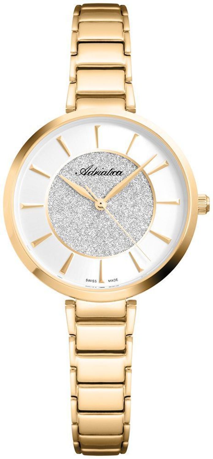 Zegarek damski złoty na bransolecie Adriatica A3752.1113Q.jpg