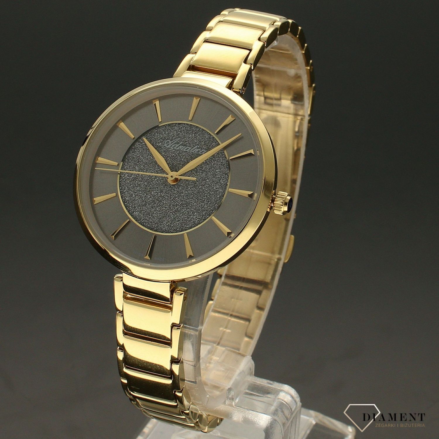 Zegarek damski złoty na bransolecie Adriatica A3752.1117Q.jpg