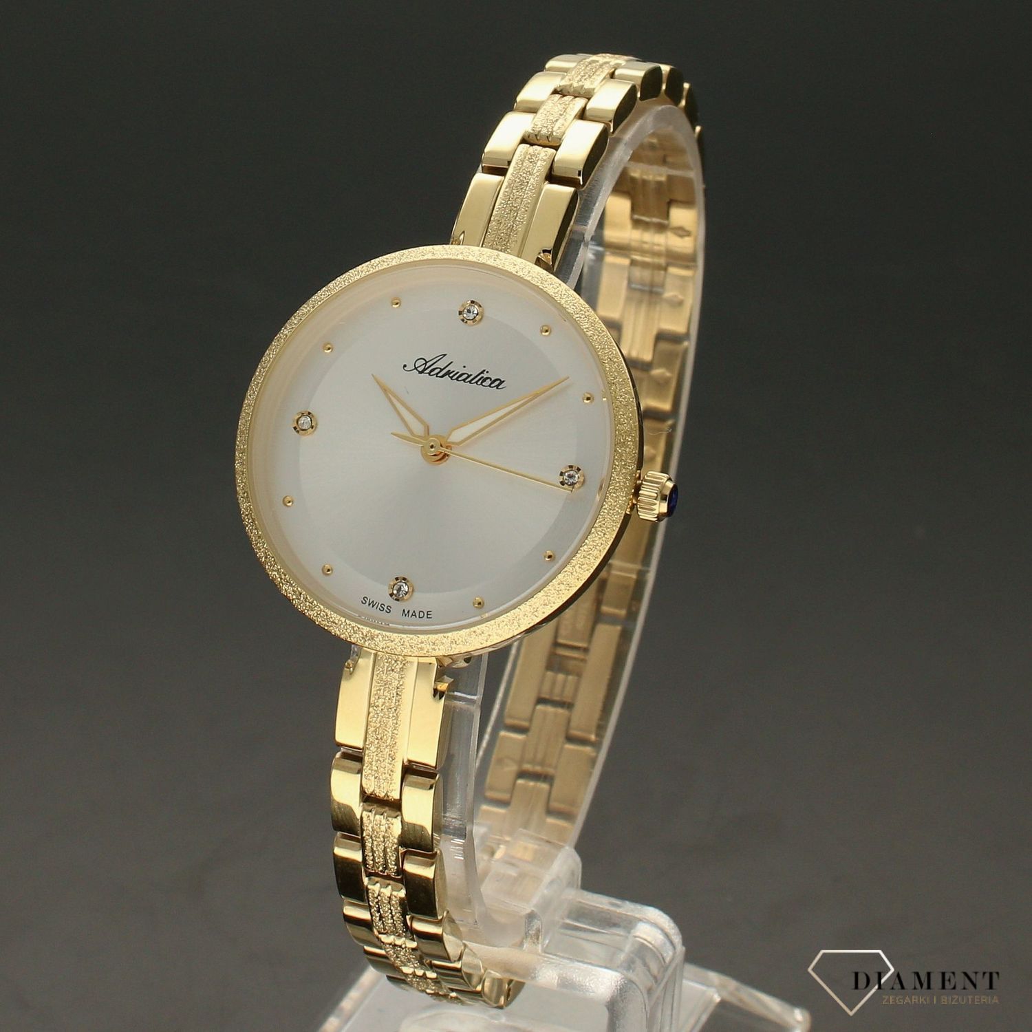 Zegarek damski złoty na bransoletce A3753.1143Q.jpg