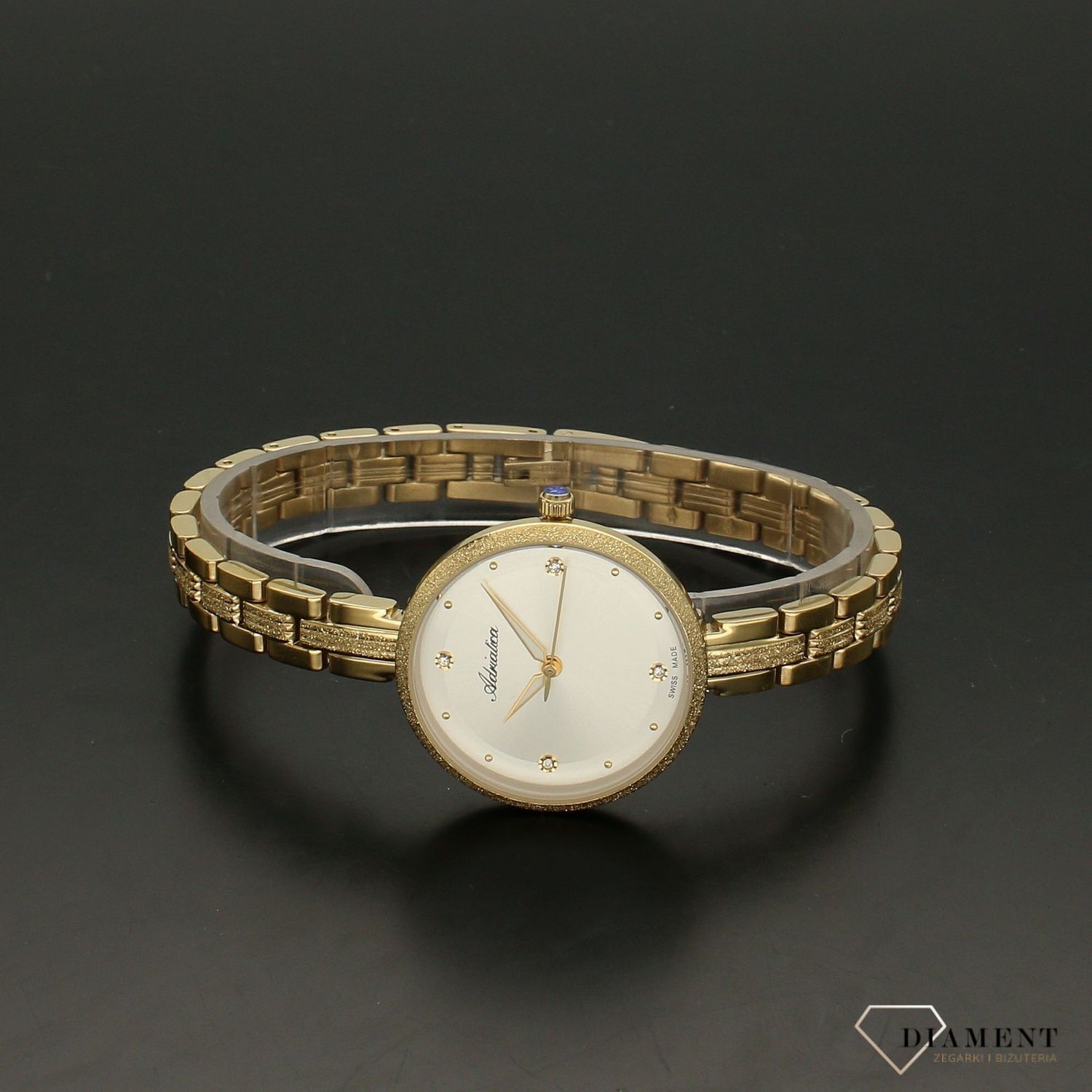 Zegarek damski złoty na bransoletce A3753.1143Q.jpg