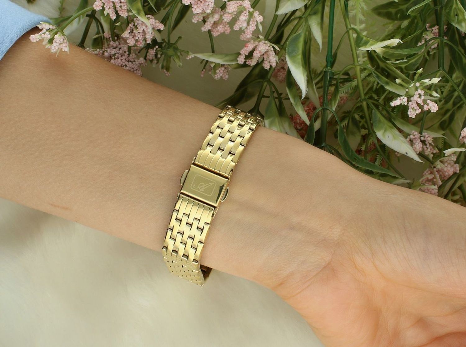 Zegarek Adriatica A3754.1123Q – Złoty Zegarek Damski Owalny Swiss Made Grawer Gratis.jpg