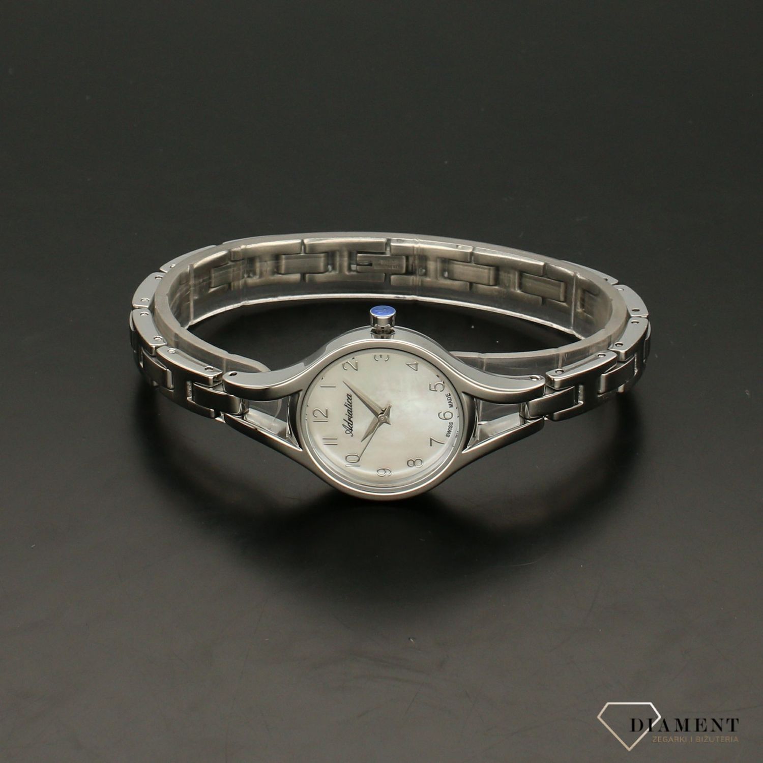 Zegarek damski Adriatica A3758.512FQ na bransolecie 'Perła'.jpg