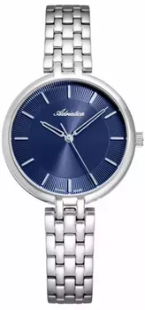 Zegarek damski na bransolecie z niebieską tarczą Adriatica A3763.5115Q. f.webp