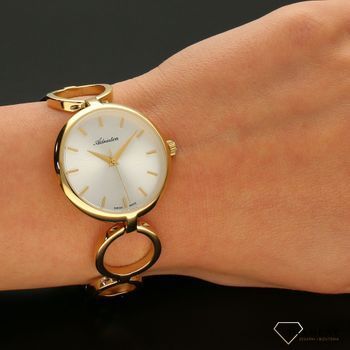 Zegarek damski na złotej bransolecie Adriatica A3764.1113Q  (5).jpg