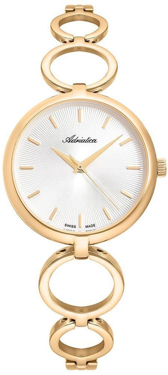 Zegarek damski złoty na bransolecie Adriatica A3764.1113Q.cvg.jpg