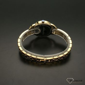 Zegarek damski na bransolecie w kolorze złotym ze srebrną tarcza marki Adriatica A3765.1113Q✓  (4).jpg