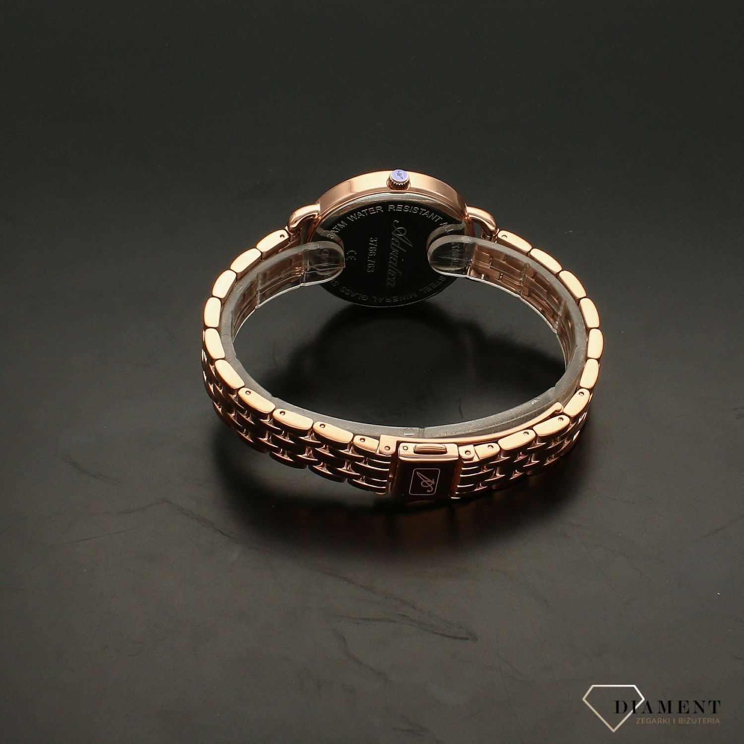 Zegarek damski złoty na bransolecie Adriatica A3766.9117Q.webp