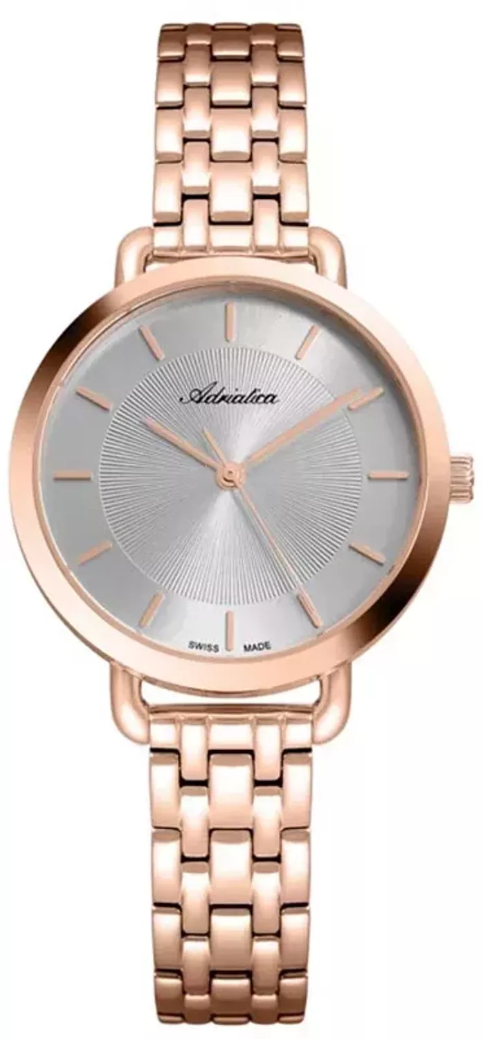 Zegarek damski złoty na bransolecie Adriatica A3766.9117Q.webp