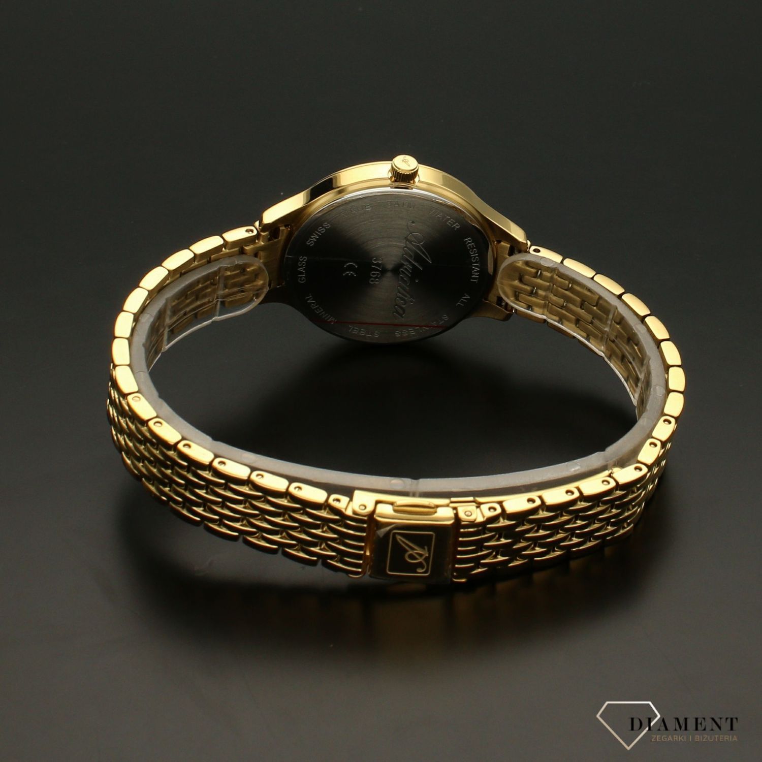 Zegarek damski złoty na bransolecie Adriatica A3768.1143Q.jpg