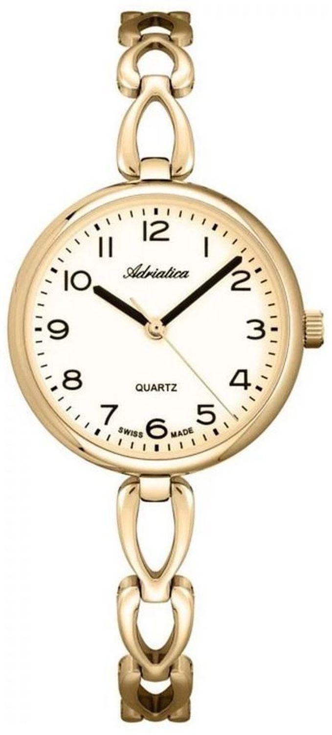 Zegarek Adriatica A3785.1121Q – Złoty Zegarek Damski Biżuteryjny Swiss Made + Grawer Gratis.jpg