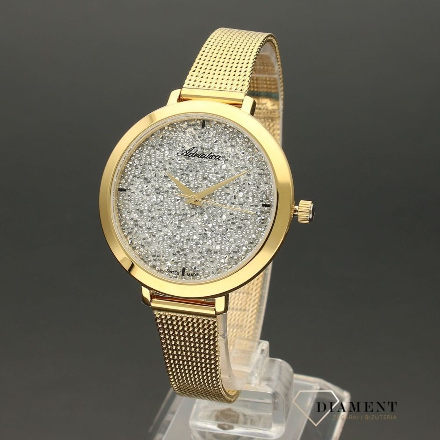 Damski zegarek Adriatica Classic Biżuteryjny A3787.1113Q.tt.jpg