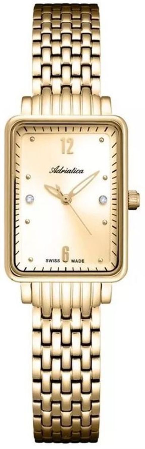 Zegarek damski Adriatica A3829.1171Q złoty, tarcza z cyrkoniami.jpg