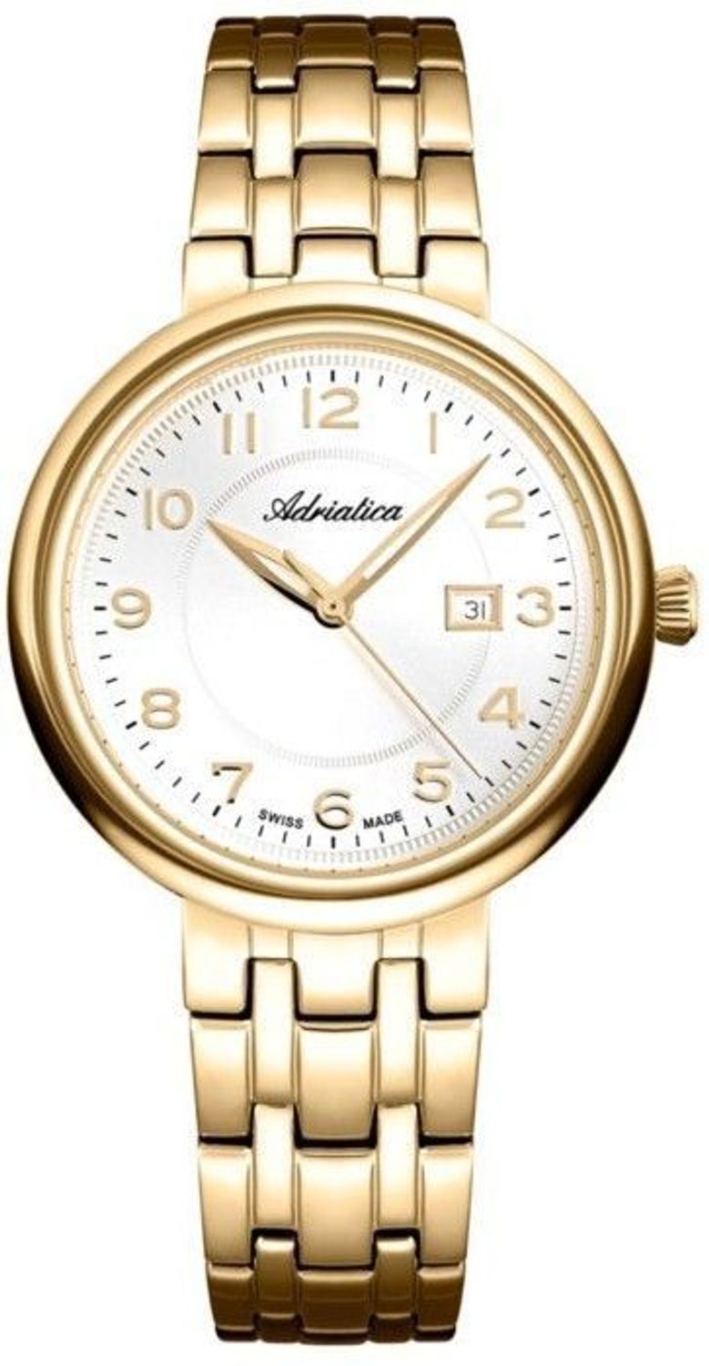 Zegarek damski ADRIATICA A3832.1123Q ✅ Klasyczny zegarek damski Adriatica jest to wspaniały model klasyczną tarczą w srebrnym odcieniu. ✅  Adriatica to połączenie ponadczasowej klasyki oraz nowoczesnego stylu.✅1.jpg