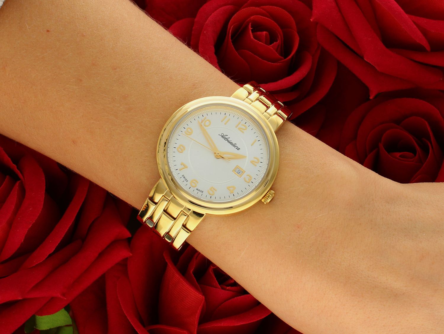 Zegarek damski ADRIATICA A3832.1123Q ✅ Klasyczny zegarek damski Adriatica jest to wspaniały model klasyczną tarczą w srebrnym odcieniu. ✅  Adriatica to połączenie ponadczasowej klasyki oraz nowoczesnego stylu.✅1.jpg