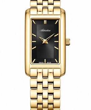 Zegarek damski Adriatica Classic A3836.1116Q – złoty z czarną tarczą.jpg