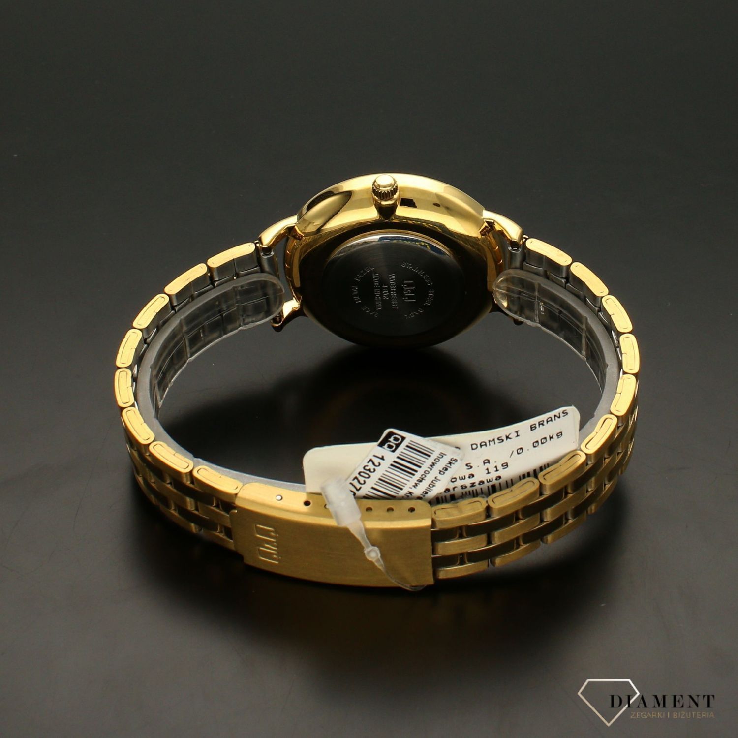 Zegarek damski ZŁOTA bransoleta Q&Q A469-008 Zegarki damskie na bransolecie✓ Wymarzony prezent ✓ Prezent dla mamy z grawerem✓ Prezent z grawerem✓ Autoryzowany sklep ✓Grawer 0zł ✓Gratis Kurier 24h ✓Zwrot 30 dni ✓Gwara.jpg