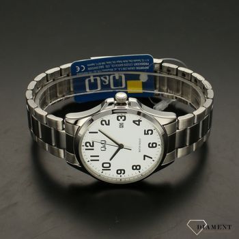 Zegarek męski QQ na bransolecie A480-204⌚ ✓ Pomysł na prezent dla taty✓Prezent dla taty z grawerem✓  (3).jpg