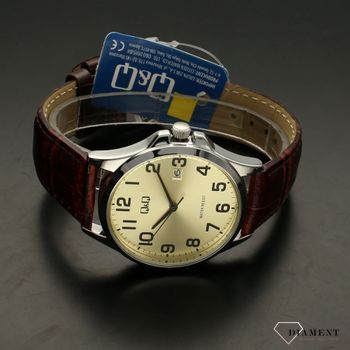 Zegarek męski na czarnym pasku QQ A480-303 ⌚ Zegarki męski na pasku✓  (3).jpg