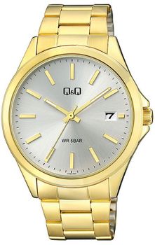 Zegarek męski klasyczny A484-001 na złotej bransolecie.jpg