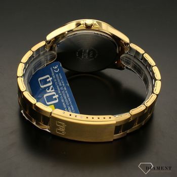 Zegarek męski QQ na złotej bransolecie A484-001⌚ Zegarki męskie z bransoletą✓ Wymarzony prezent ✓Prezent dla taty z grawerem✓ (4).jpg