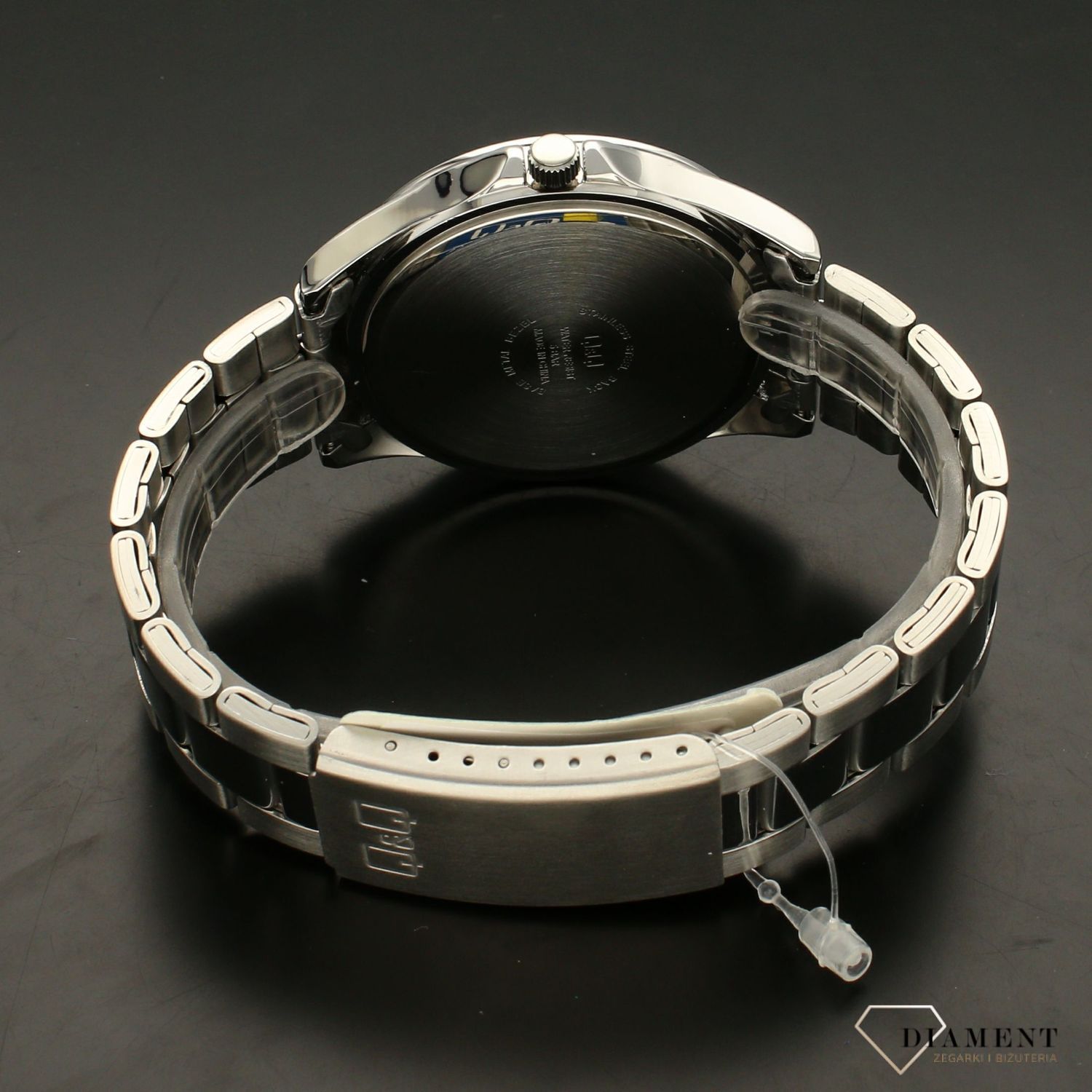 Zegarek męski na bransolecie QQ A484-201.jpg