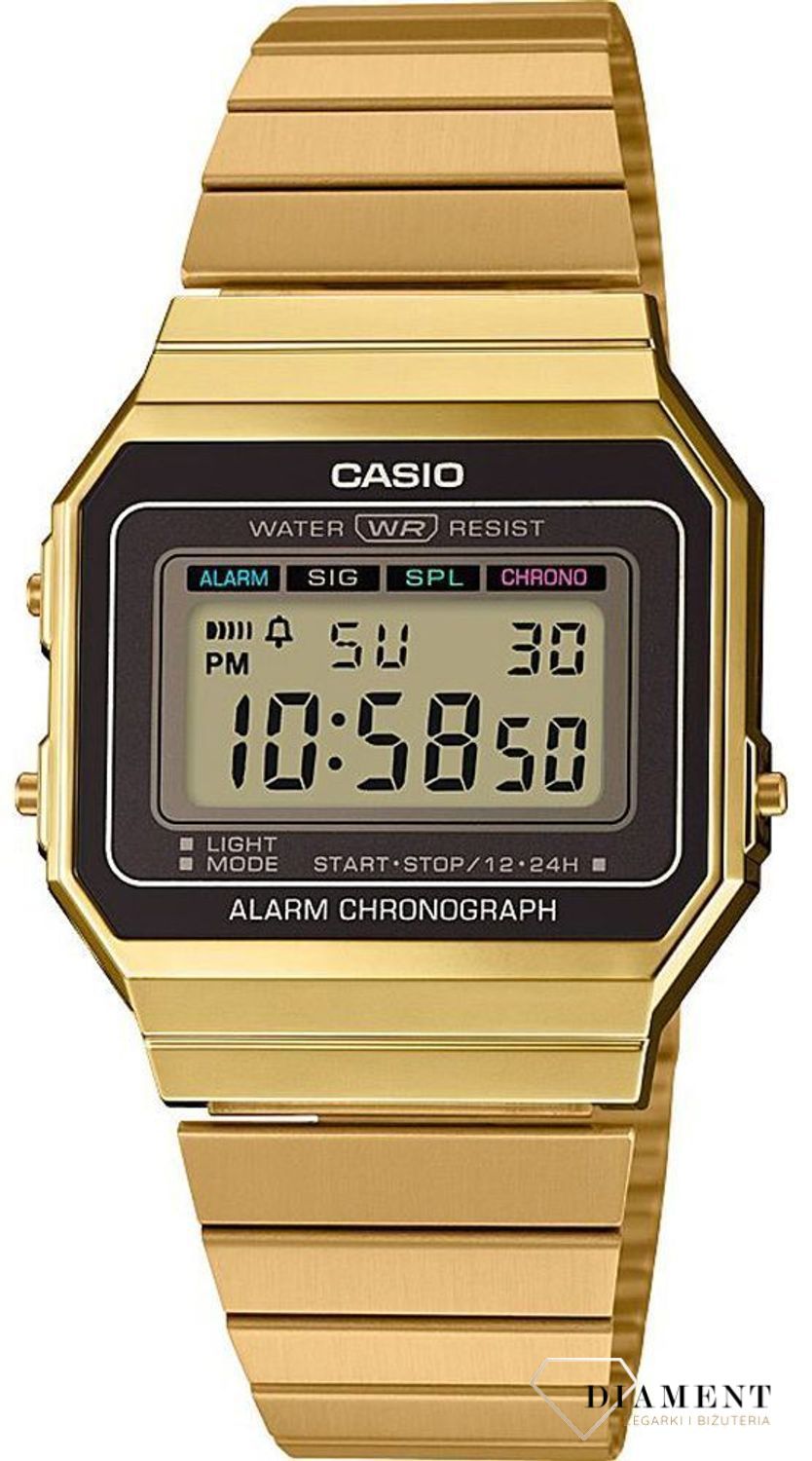 Zegarek damski Casio Vintage Alarm Chronograph A700WEG-9AEF.jpg