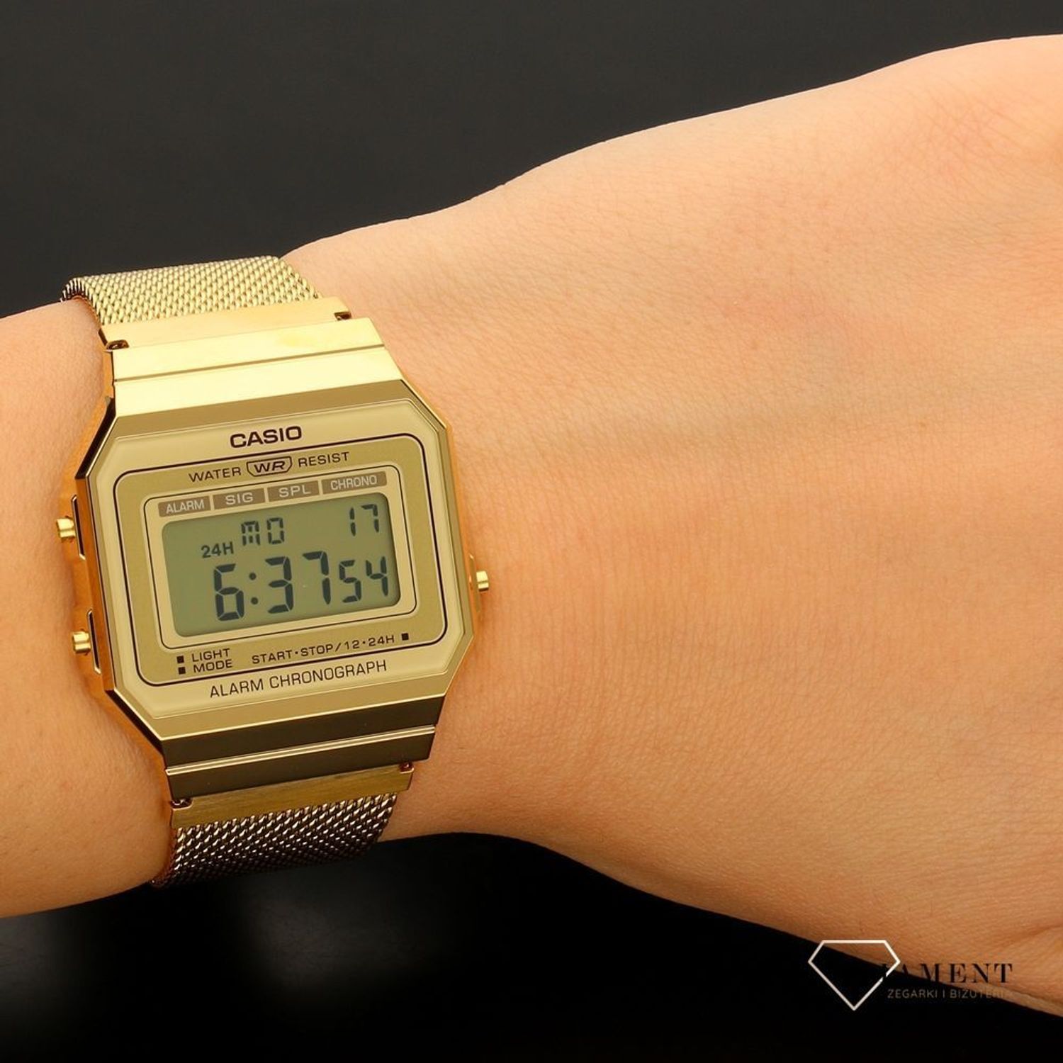 Zegarek damski Casio Vintage Alarm Chronograph A700WEMG-9AEF.jpg