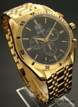 Zegarek męski na złotej bransolecie Adriatica A8202.1116CH. Cała kolekcja Adriatici klasycznej charakteryzuje się prosto (1).jpg