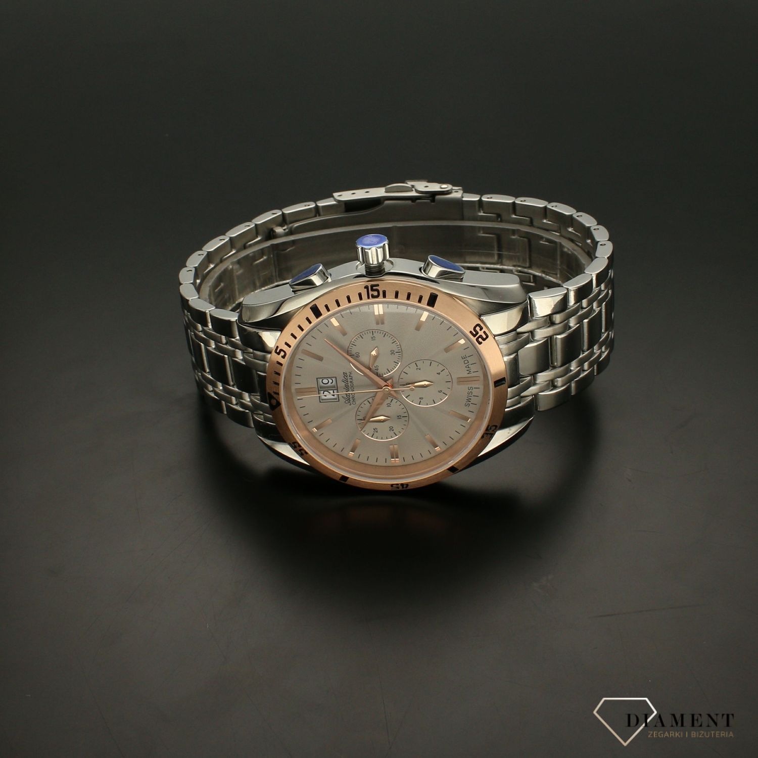 Zegarek męski na bransolecie Adriatica CHRONOGRAF A8202.R117CH.jpg