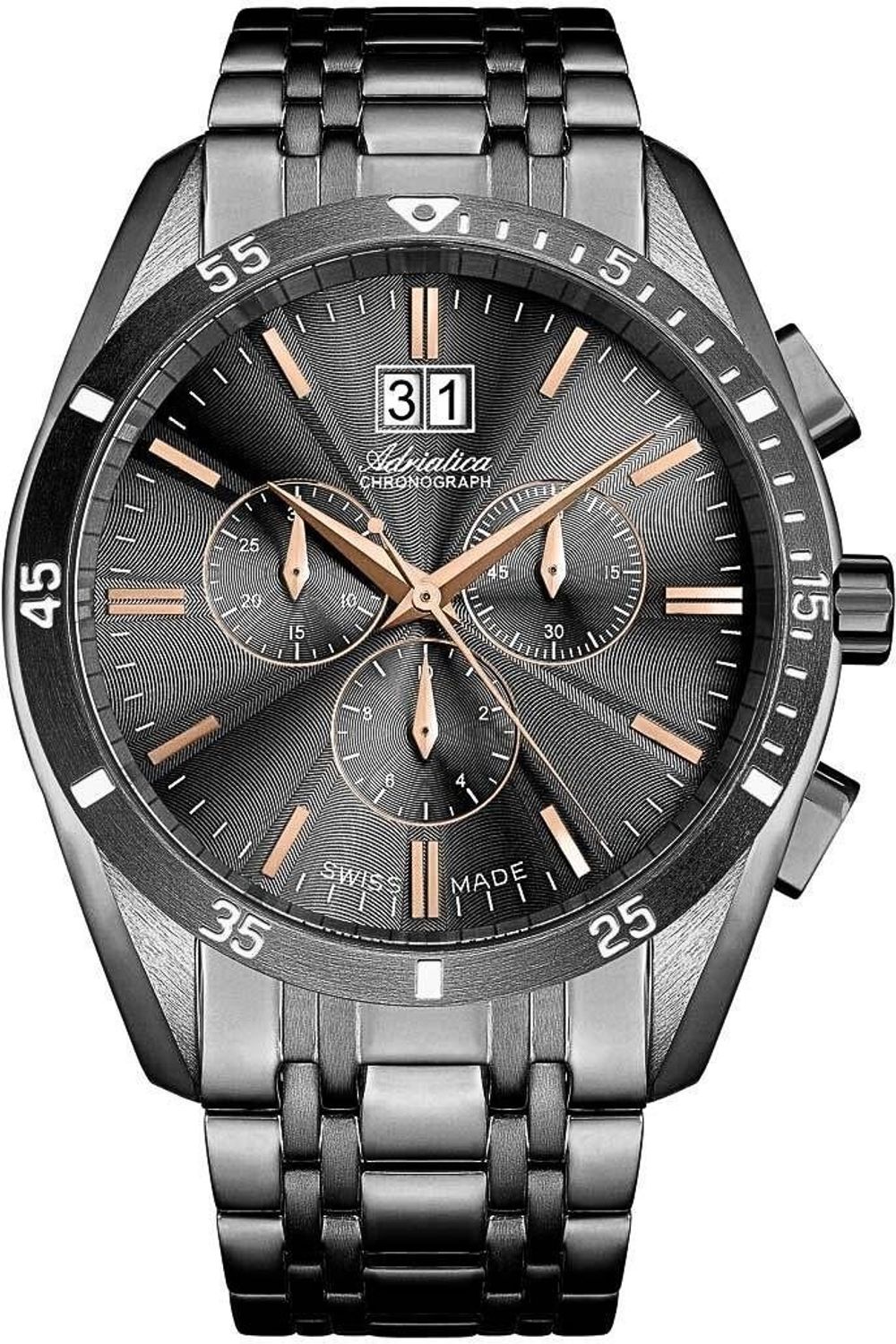 Adriatica A8202.S1R6CH – Męski Zegarek Szary z Szafirowym Szkiełkiem i Stalową Bransoletą Sklep Diament – Autoryzowany Sprzedawca, 2 Lata Gwarancji – ze zmianami.jpg