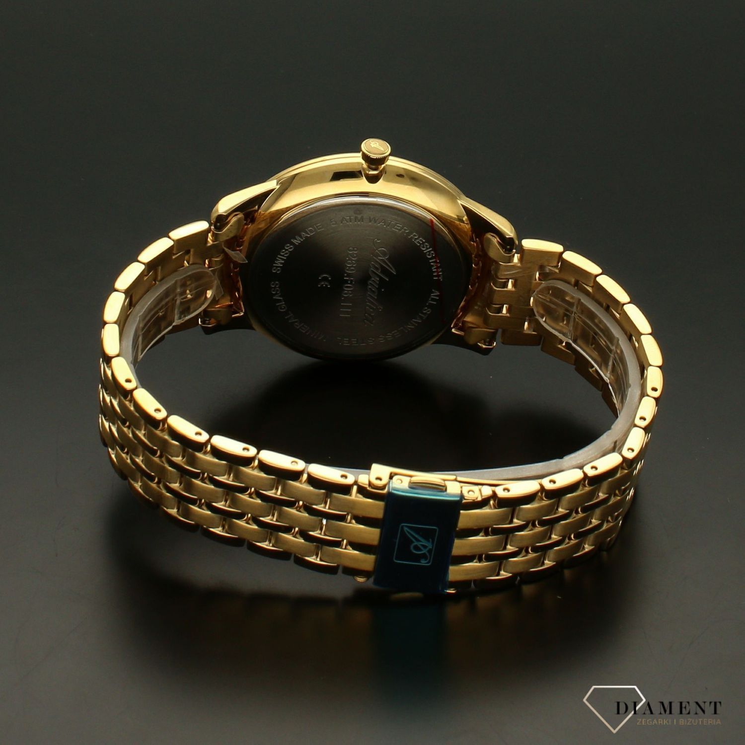 Zegarek męski zloty na bransolecie Adriatica A8269.1151Q.jpg