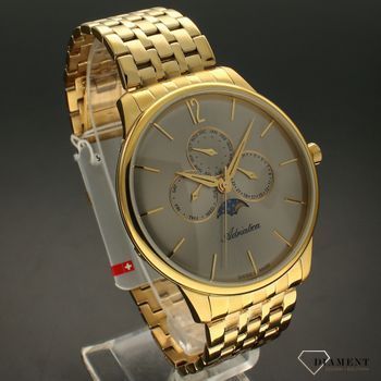 Zegarek męski na bransolecie w kolorze złota Adriatica A8269.1157QF ⌚ (1).jpg