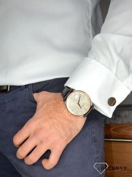 Zegarek męski automatyczny Adriatica Automatic A8269.R257A to męski zegarek idealny na prezent z mechanizmem automatycznym i szafirowym szkłem.  (2).JPG