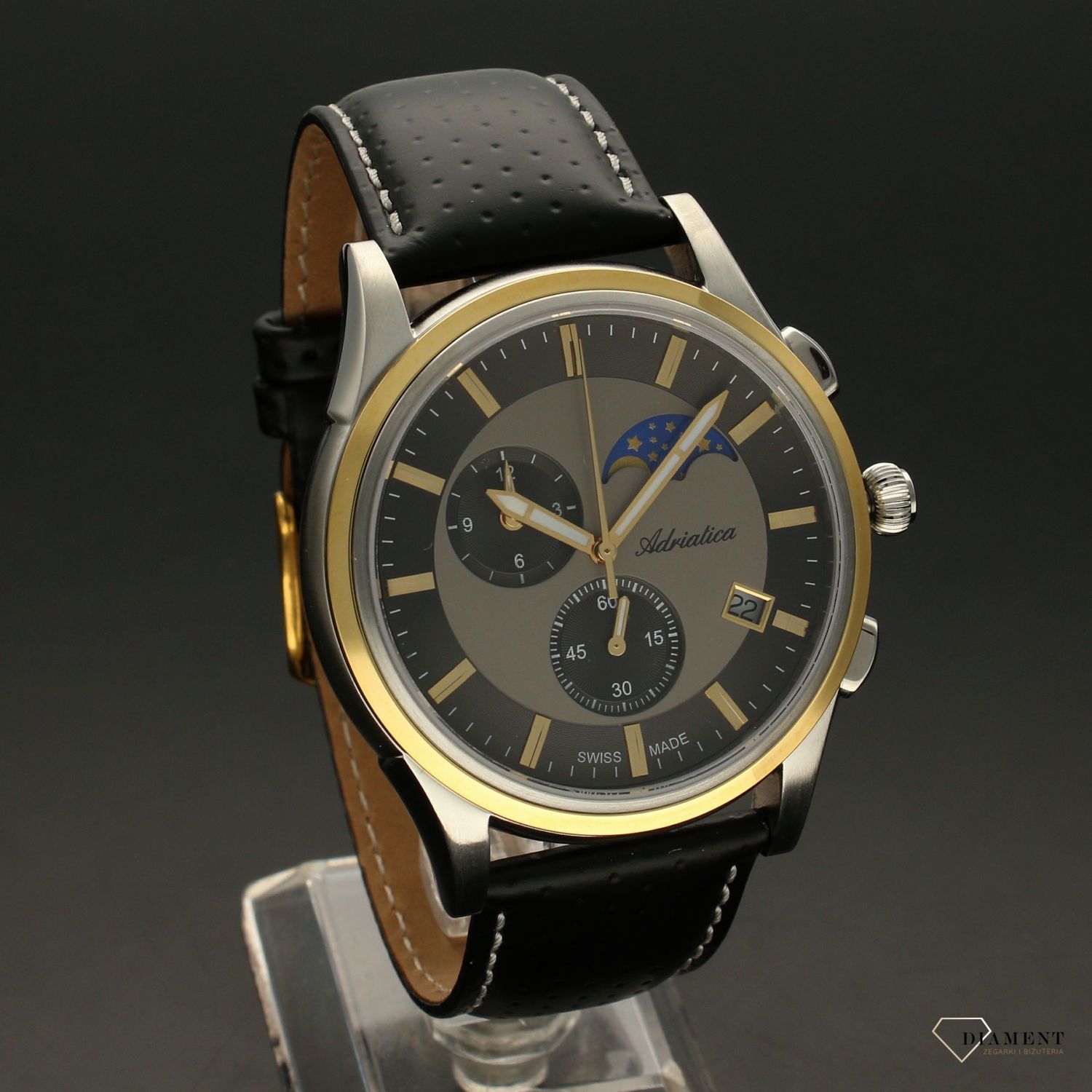 Zegarek męski Adriatica '' Faza Księżyca '' A8282.22G7CH.22.jpg