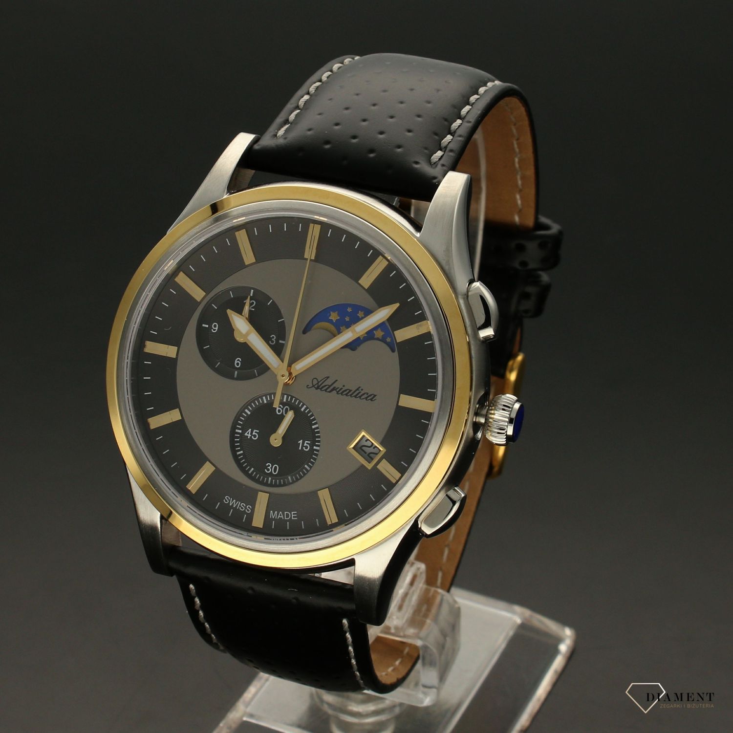 Zegarek męski Adriatica '' Faza Księżyca '' A8282.22G7CH.22.jpg