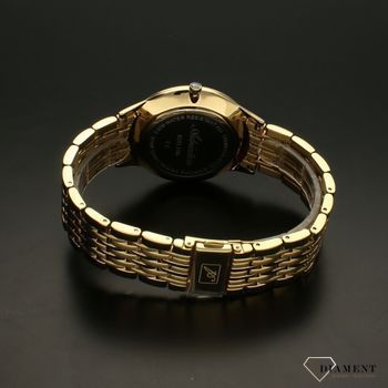 Zegarek męski złoty na bransolecie z zapięciem typu klips z wyzwalaczem o numerze katalogowym  A8315.1111Q  (3).jpg