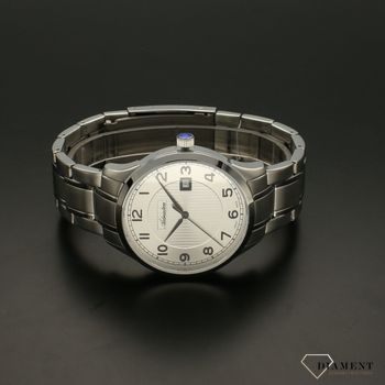 Zegarek męski na bransolecie Adriatica A8316.5123Q z czytelną tarczą ⌚  (3).jpg