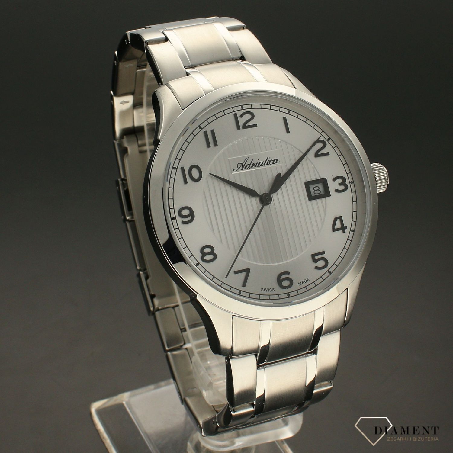 Zegarek męski na bransolecie Adriatica A8316.5123Q.jpg