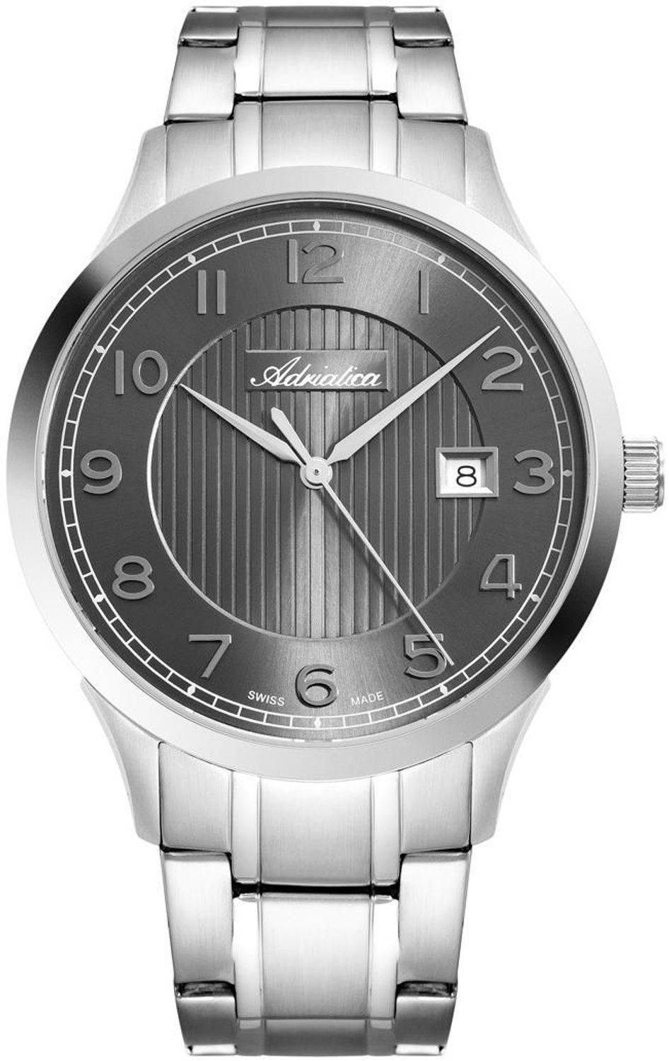 Zegarek męski Adriatica Classic Sapphire A8316.5127Q – stalowa bransoleta.jpg