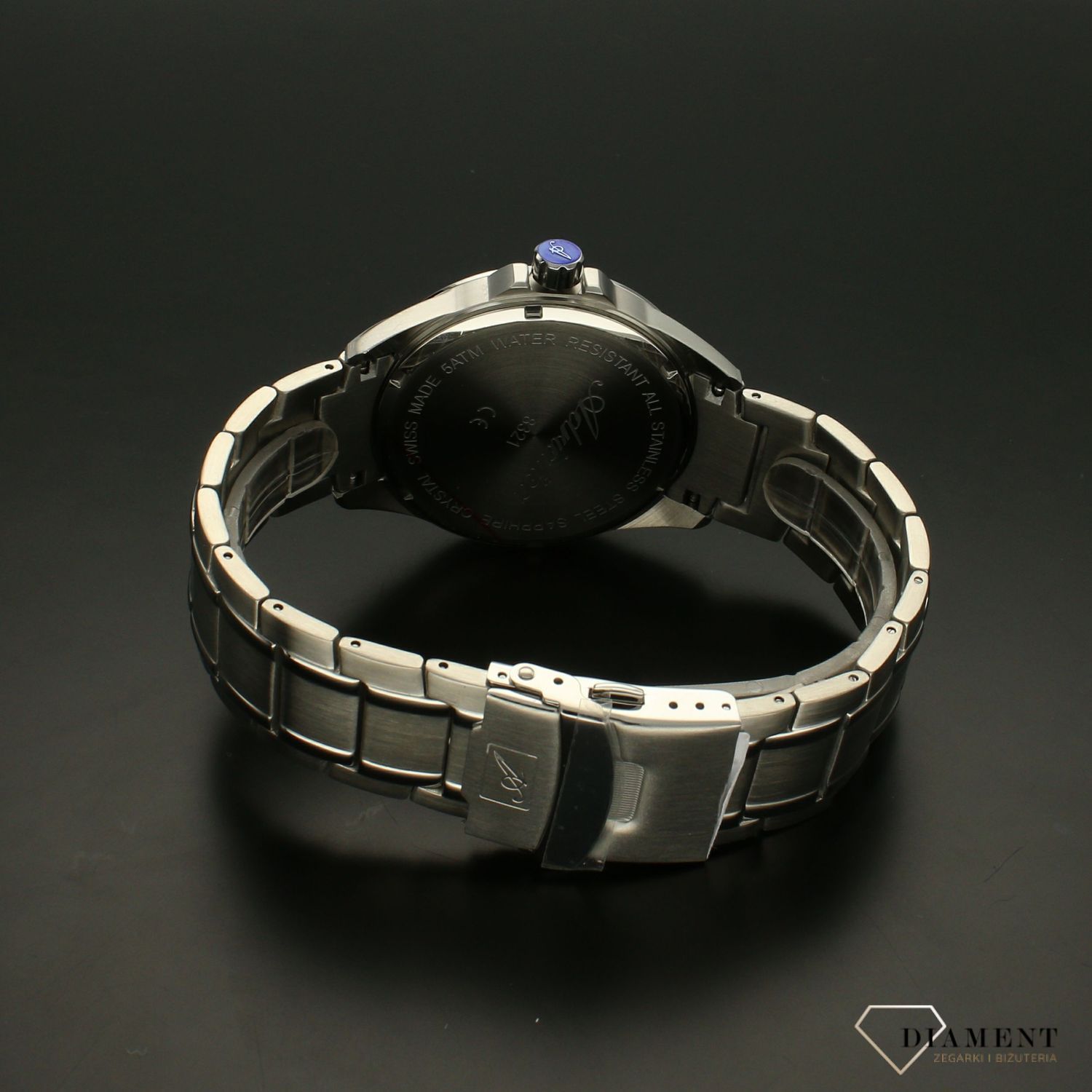 Zegarek męski na bransolecie Adriatica A8321.5114Q z szafirowym szkłem.jpg