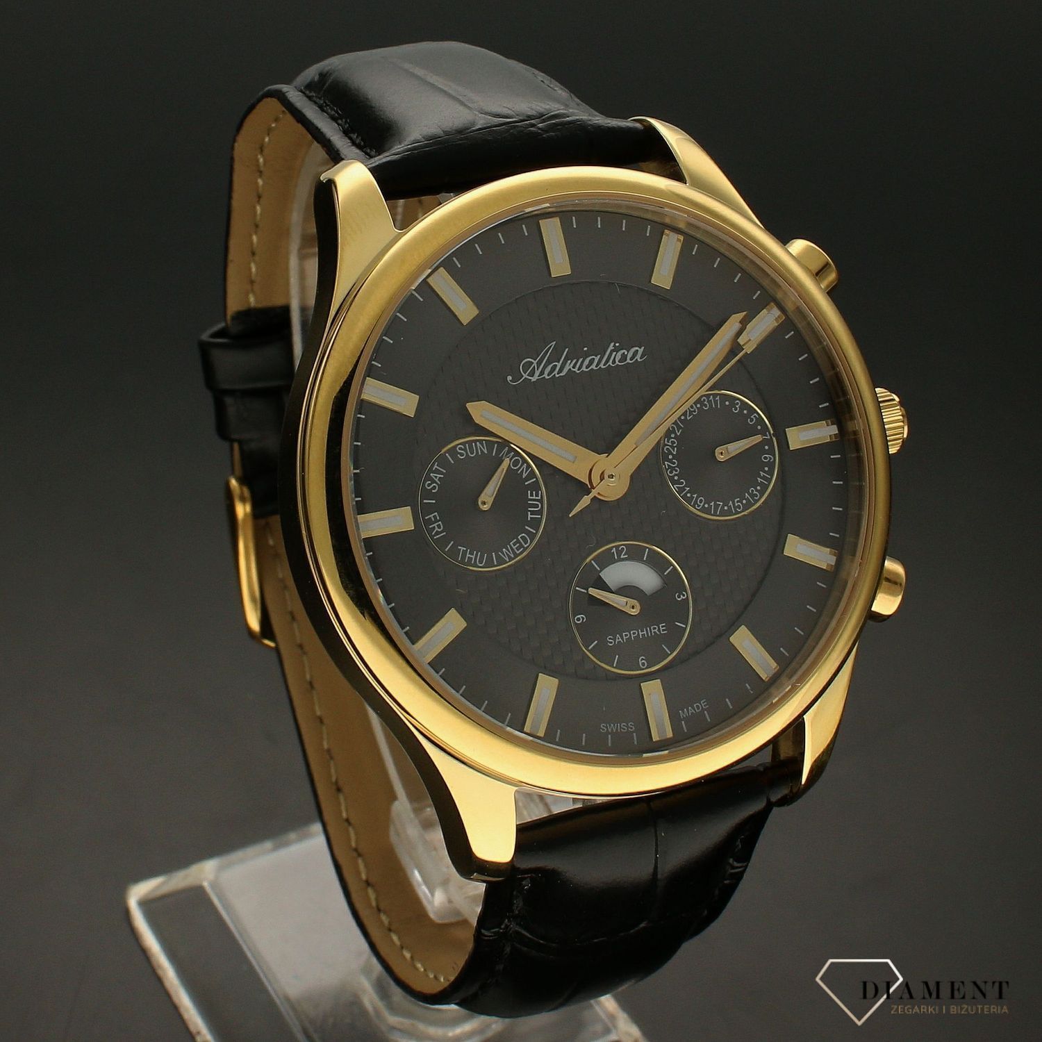 Zegarek męski na pasku Adriatica A8323.1217QF.jpg