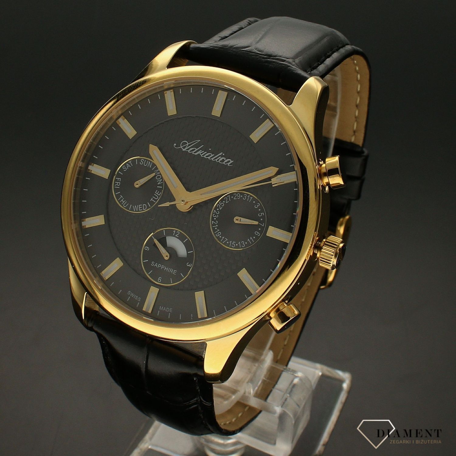 Zegarek męski na pasku Adriatica A8323.1217QF.jpg